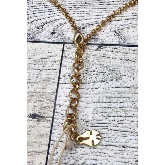 Lucky Brand Gold Tone Compass Pendant Necklace - Picture 3 of 3